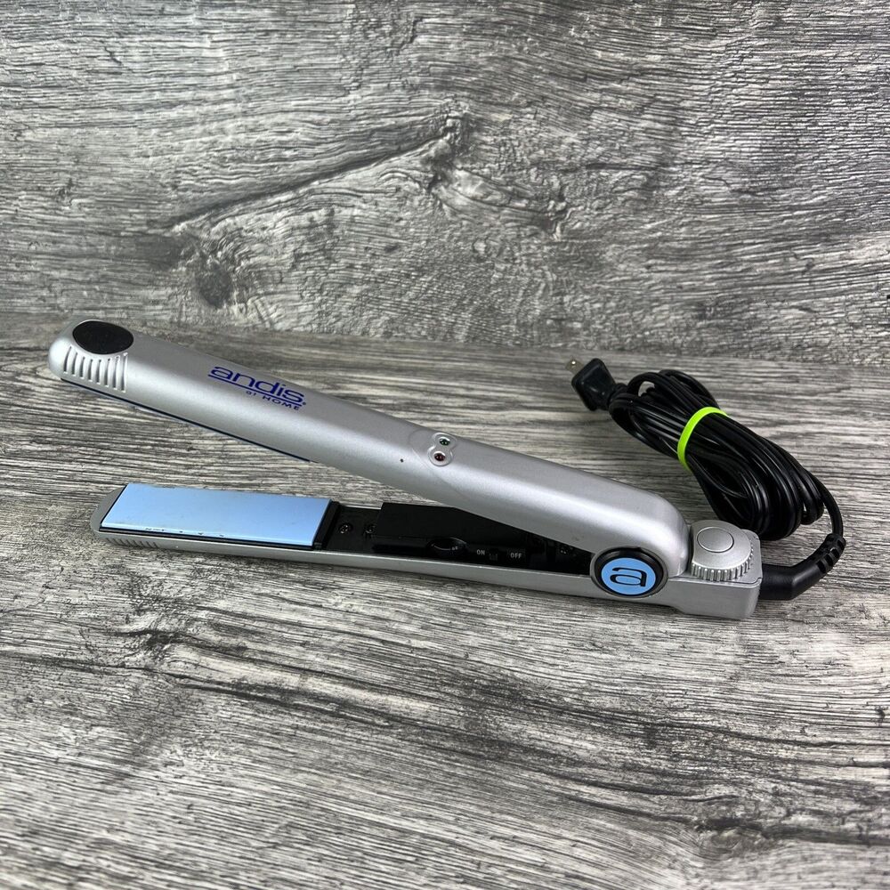 Andis CSI-1EA Ceramic Flat Iron Hair Straightener Multi Heat - USED